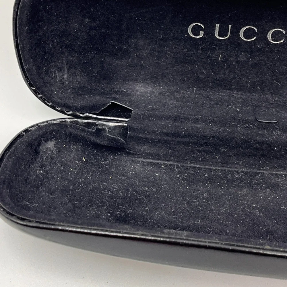 GUCCI Black Hard Shell Eyeglasses Sunglasses Case‎